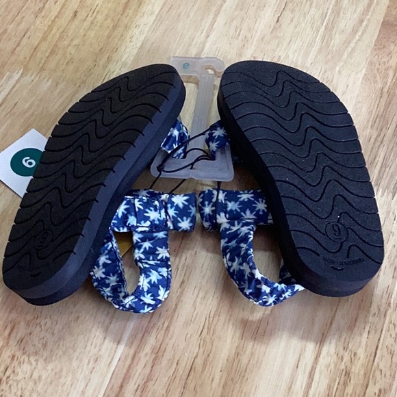 Toddler Girls' Mia Ankle Quarter Sandals - Cat & Jack - Blue - size 9 - new - Picture 6 of 6